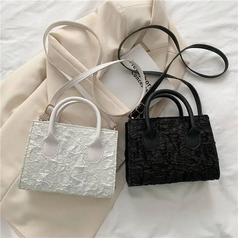 Luxury Design Mini Handbags Women's Totes Fashion Ladies Large Capacity Monet's Garden Oil Painting Canvas Shoulder Shopper Bag