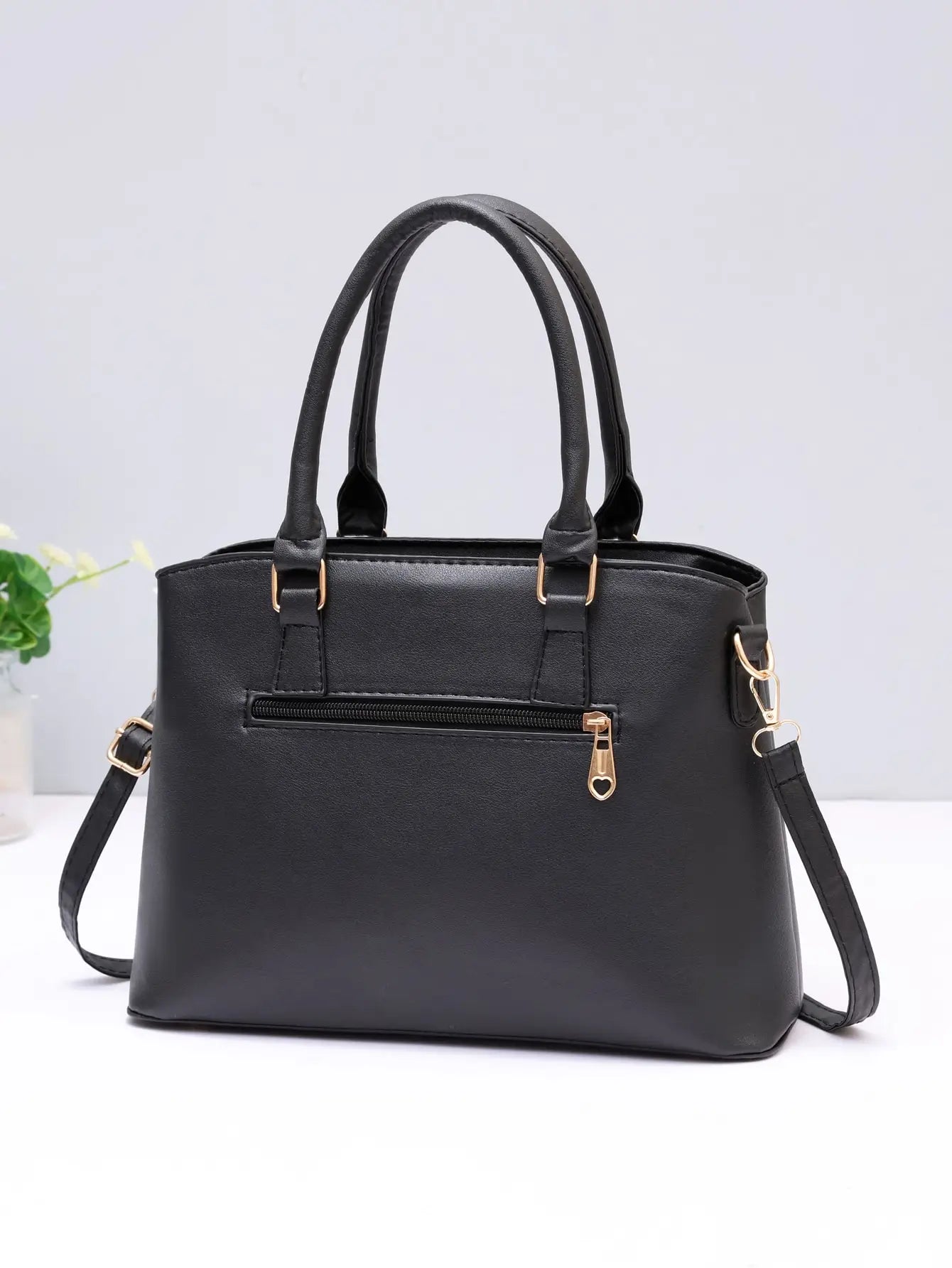 New fashionable large capacity handbag, simple women's handbag, shoulder bag, crossbody bag, mother bag