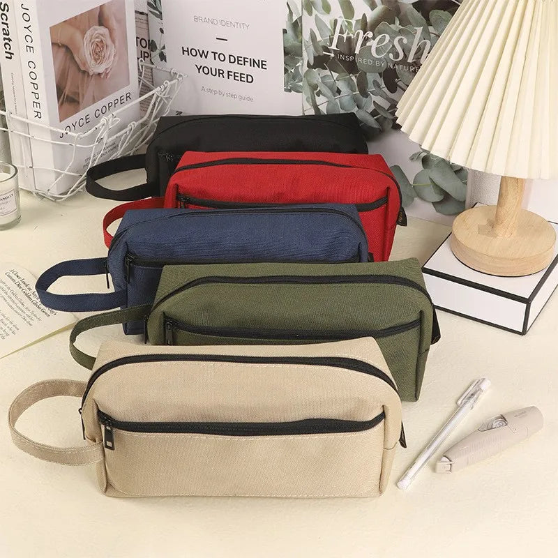 Cosmetic Bag Travel Toiletry Bagwater-Resistant Shaving Bag For Toiletries Accessories Foldable Storage Bags With Divider And Ha