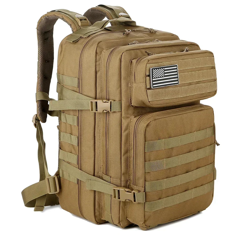 45L Large Capacity Tactical Backpack for men/Women 3 Days Gym Hiking Bags For Outdoor Trekking Camping equipment back pack