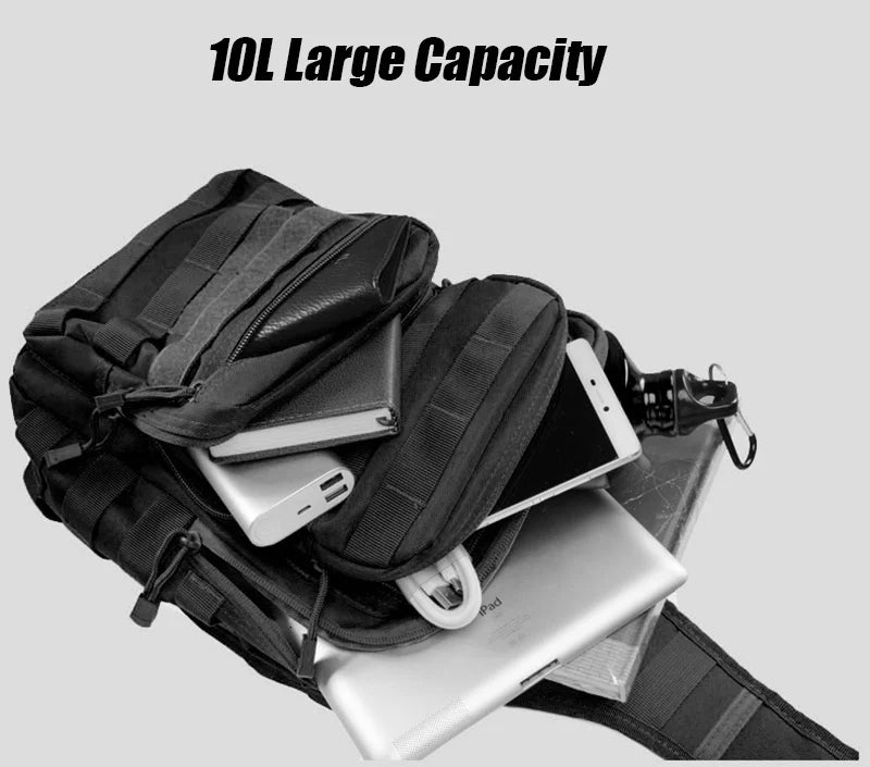 Tactical Single Shoulder Backpack Molle Assault Sling Bag Small EDC One Strap Daypack  Tactical Bags