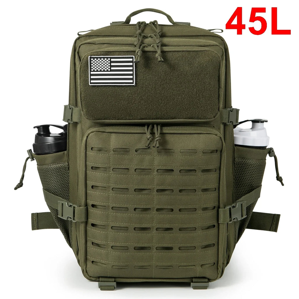 25L/45L Tactical Backpack for Women/men survival Laser Cut Molle Daypack School Bag Gym EDC Rucksack back pack