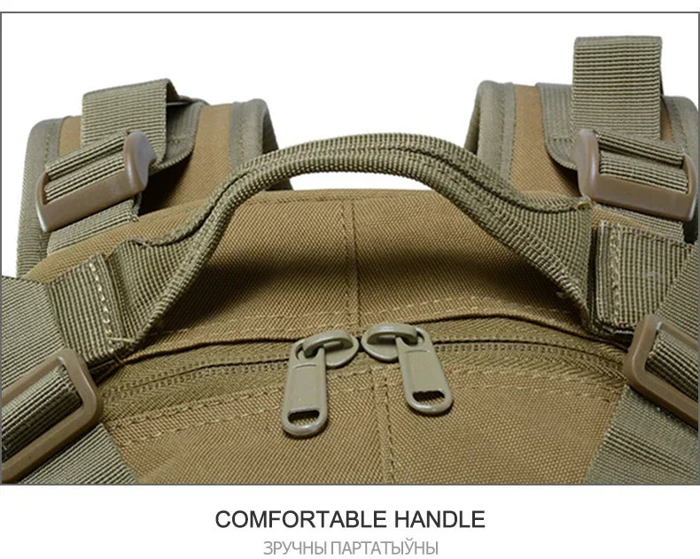 40L Camping Hiking Backpacks Tactical Backpack for Men/women Reflective Outdoor Climbing Rucksack Bag Survival Molle Travel Bags