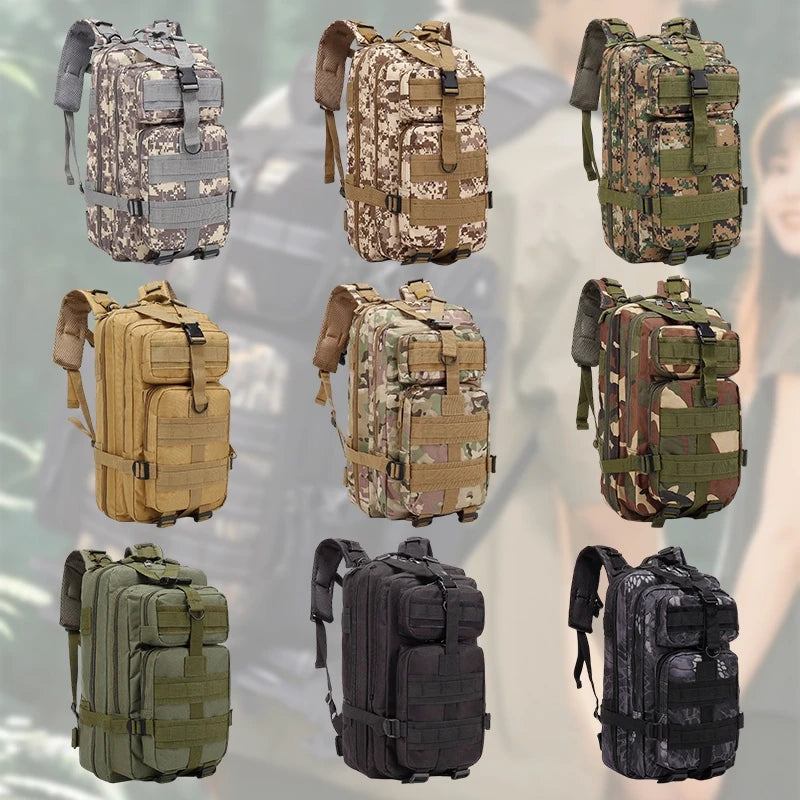 30L Mountain Tactical Backpacks Waterproof Trekking Fishing Hunting Climb Bag Outdoors Sports Hiking Camping Travel Rucksacks