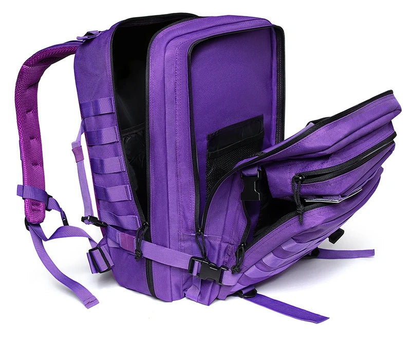 45L GYM Fitness Style Backpacks for men/women Outdoor Tactical Training Molle Survival Bag Hiking Trekking Rucksack