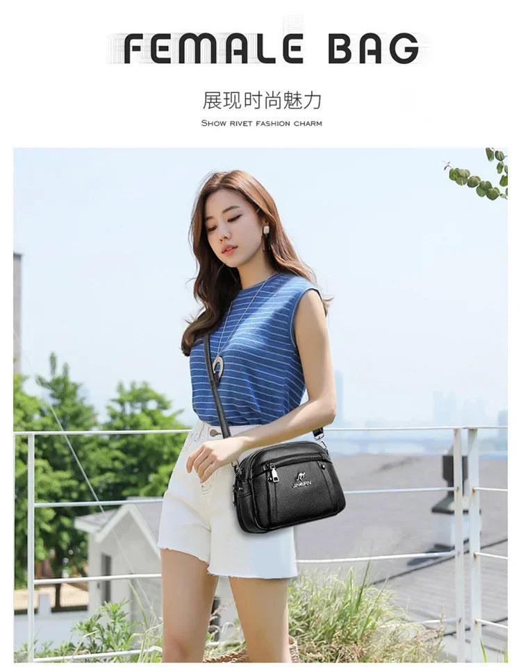 2025 Women's Crossbody Bags New Trendy Single Shoulder Purse Ladies High-end Sense Messenger Mother's Cross-border Handbag