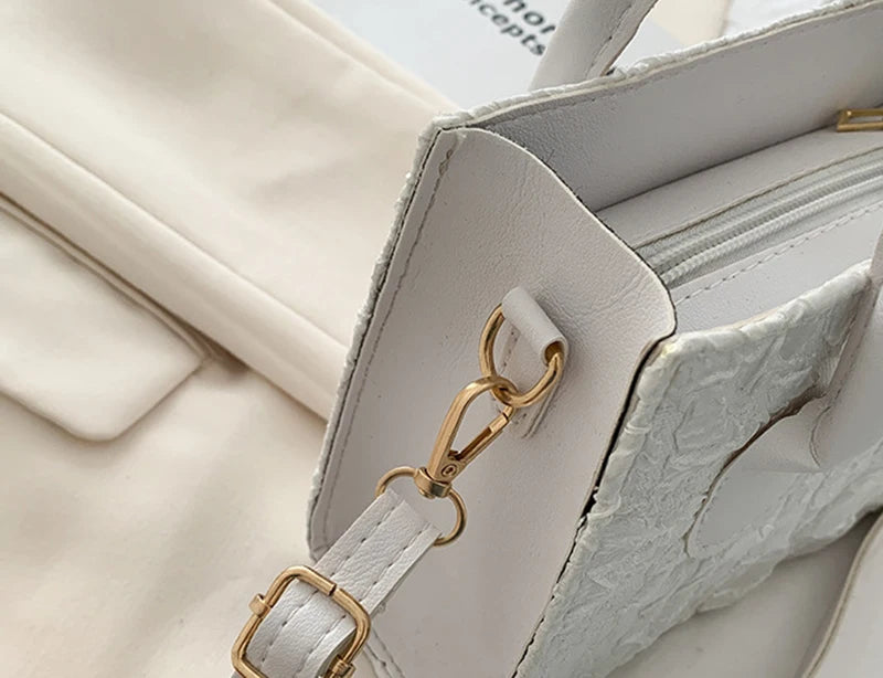 Luxury Design Mini Handbags Women's Totes Fashion Ladies Large Capacity Monet's Garden Oil Painting Canvas Shoulder Shopper Bag