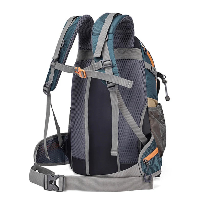 Climbing Camping Backpack Sports Travel Duffel Bag for Men Women with Shoes Outdoor Hikking Cycling Rucksack Luggage Storage Bag
