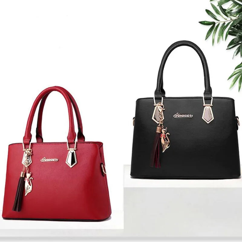 2pc/set Women Fashion Casual Totes, Luxury Handbags ,Designer Shoulder Bags, Crossbody Composite Bag Bolsos