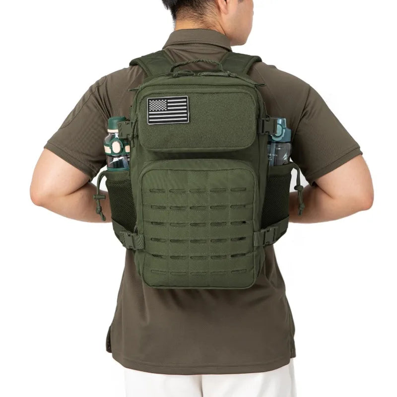 25L/45L Tactical Backpack for Women/men survival Laser Cut Molle Daypack School Bag Gym EDC Rucksack back pack