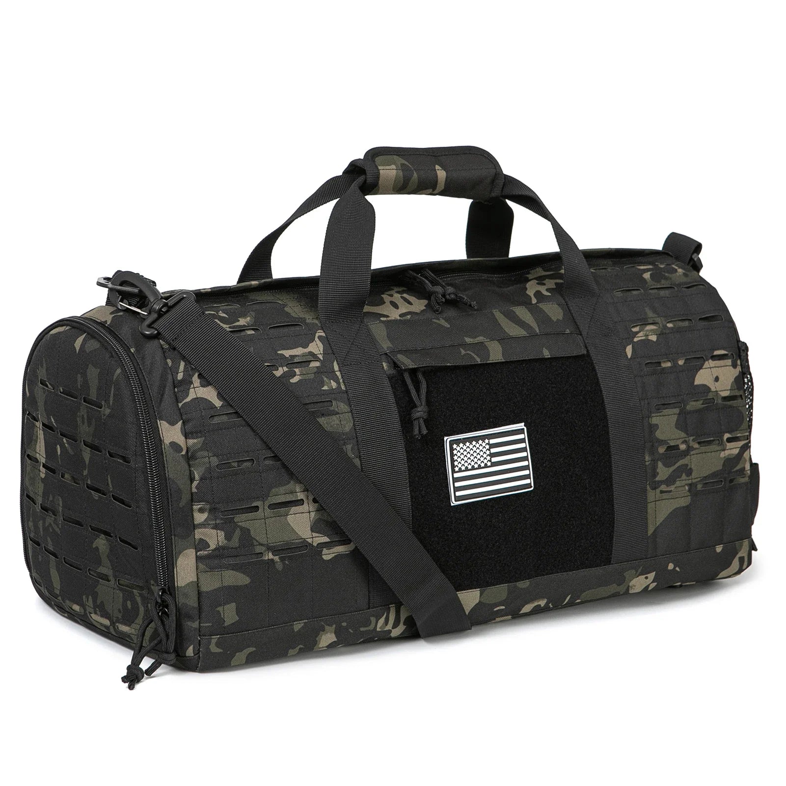 40L Sport Gym Bag Tactical Travel Fitness Training Bag With Shoe Basketball Outdoor Weekender Bags carry on bag hiking backpacks