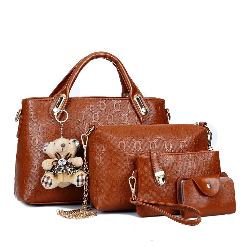 Multi-Piece New Fashionable Flow Large Capacity Casual Lightweight Bags, Fashionable Street One Shoulder Package