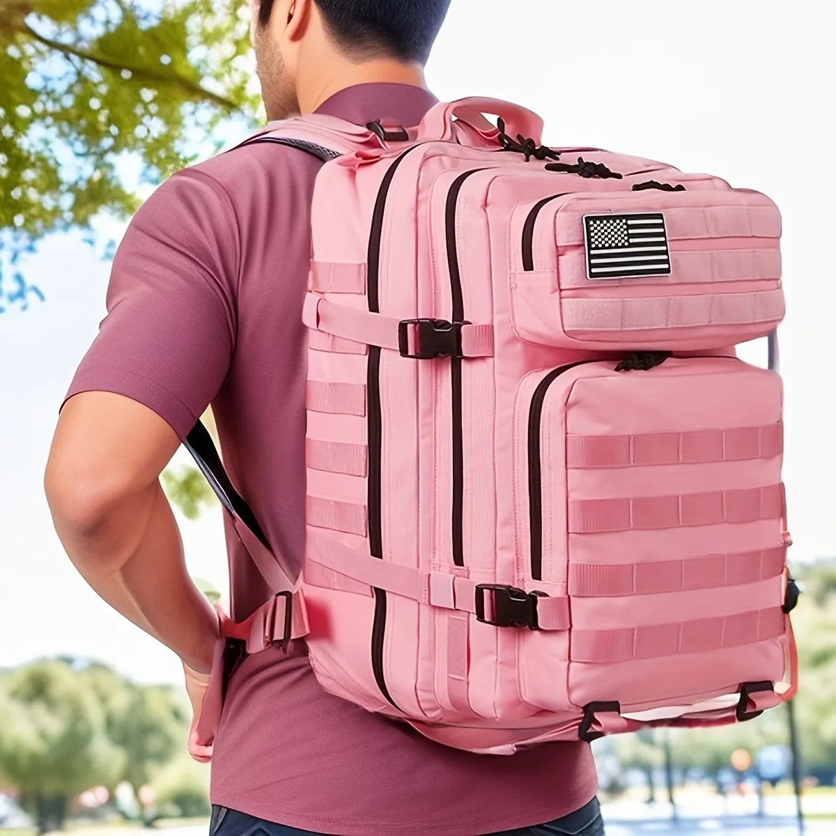 45L Large Capacity Tactical Backpack for men/Women 3 Days Gym Hiking Bags For Outdoor Trekking Camping equipment back pack