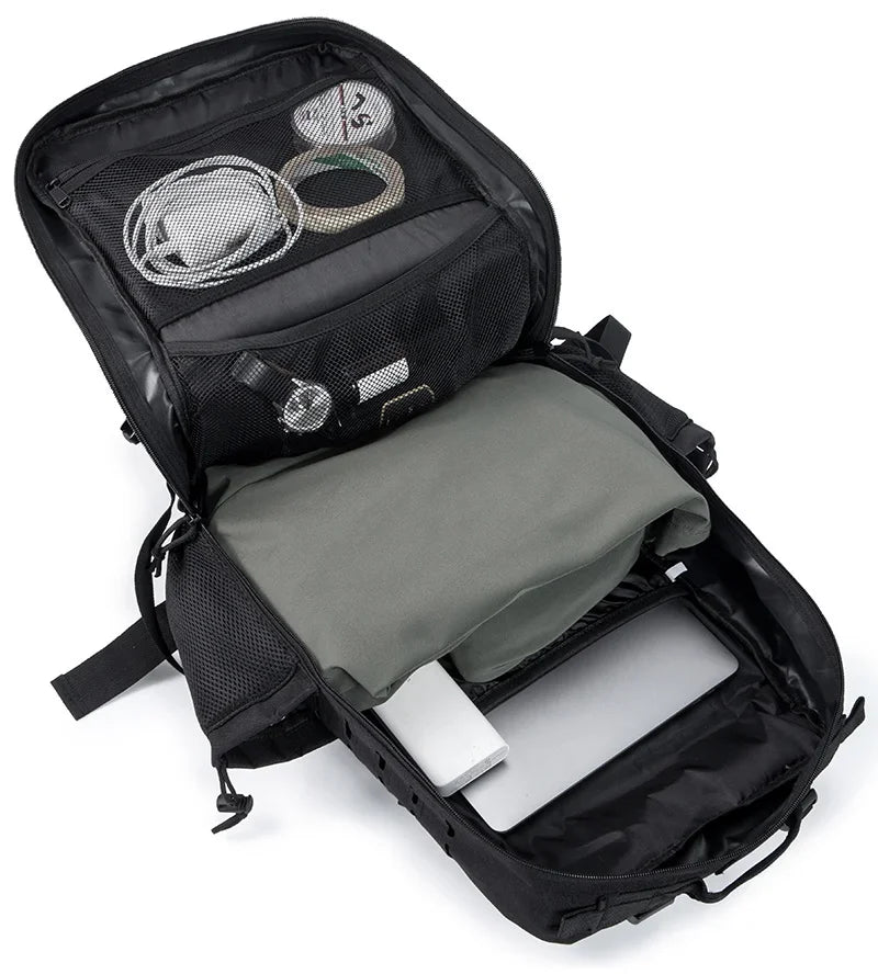 25L/45L Tactical Backpack for Women/men survival Laser Cut Molle Daypack School Bag Gym EDC Rucksack back pack