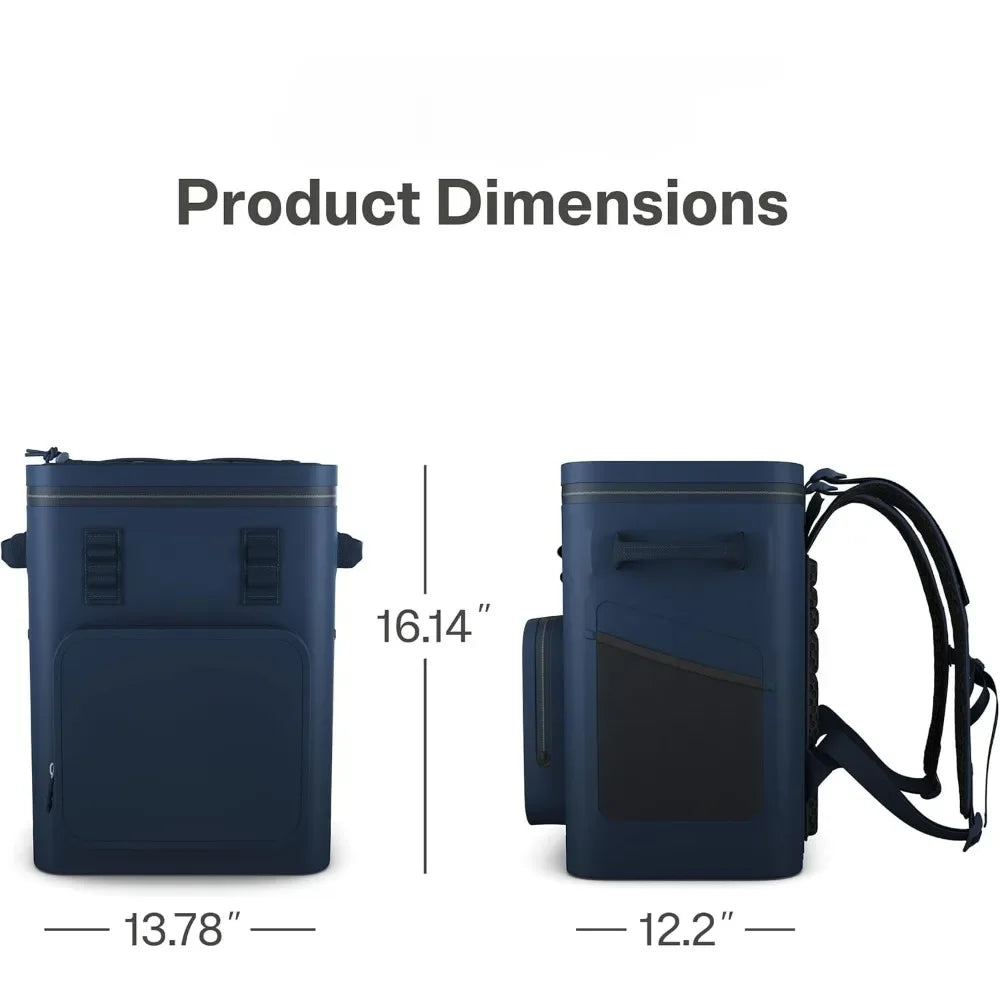 Can Ultra-Tough Backpack Cooler, Insulated, Waterproof, Leak Proof, Portable Floating Bag for Beverage, Drink, Lunch,