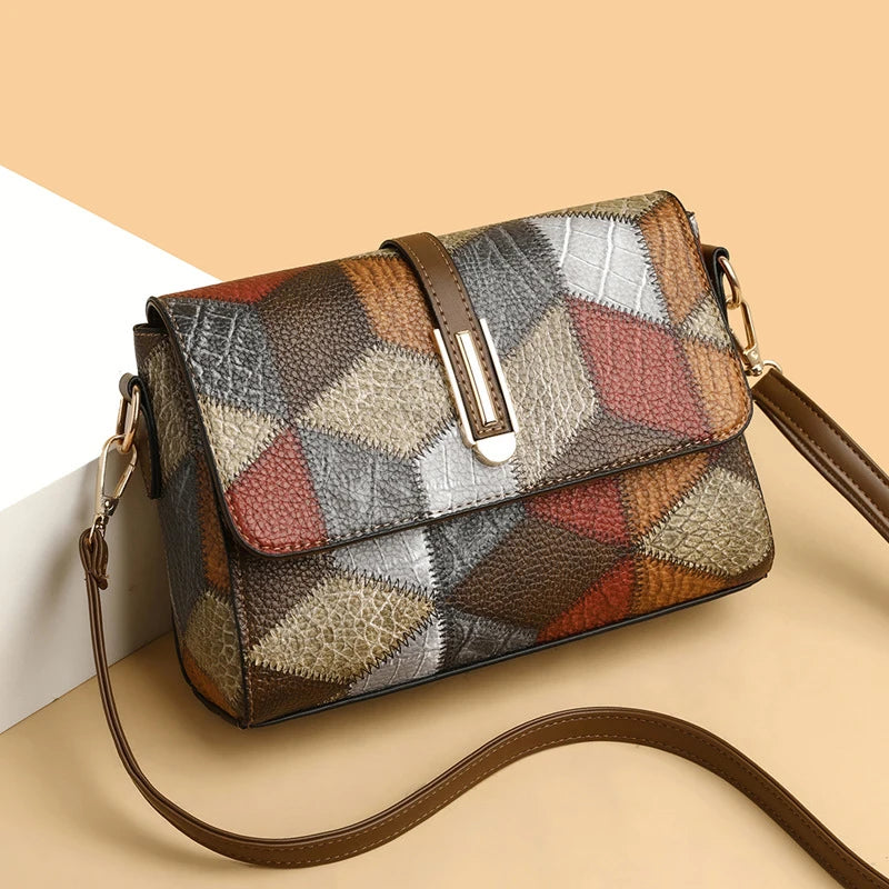 Women Shoulder Bags Ladies Messenger Crossbody Flip Purses Handbags Single Thin Adjustable Shoulder Strap Square Horizontal Bag