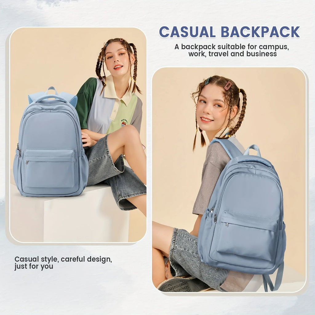 Backpack for Female College Students, High School Girls, Middle School Girls, Versatile, Suitable for Boys, Daily Outdoor Use.