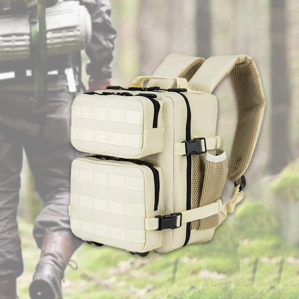 Camping Rucksack 9L Mountaineering Backpack Adjustable Strap Portable Gym Backpack for Sports Workout Travel Hiking Trekking