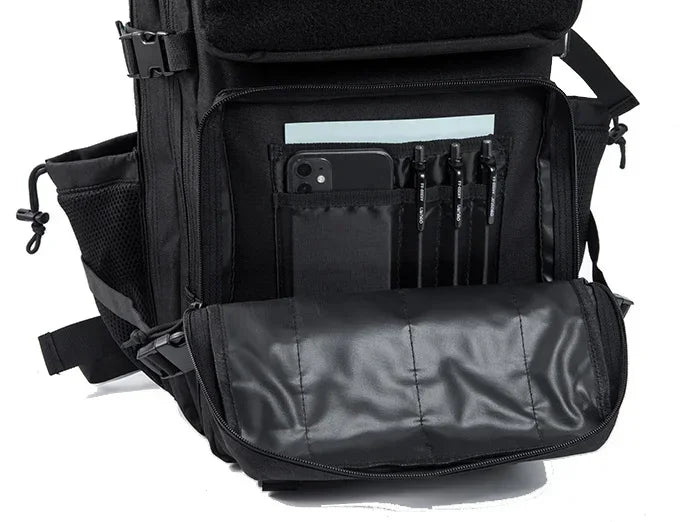25L/45L Tactical Backpack for Women/men survival Laser Cut Molle Daypack Gym Rucksack School Bag with Dual Cup Holder back pack