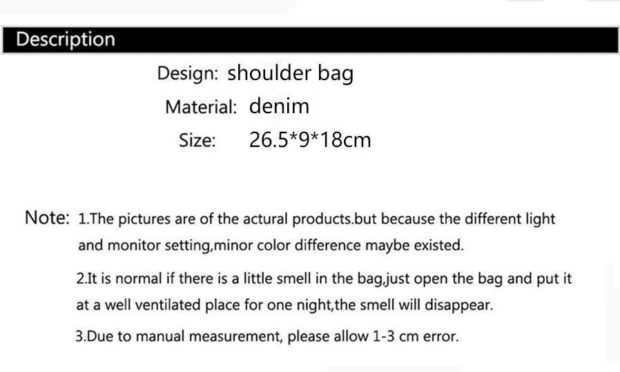 Denim Women Underarm Shopper Totes Large Capacity Designer Hobo Shoulder Bag Luxury Women's Handbag Small Crossbody Bag