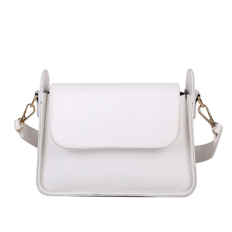 Trendy Fashion Flap Shoulder Bag For Women PU Leather Underarm Bags Designer Solid Color Armpit Handbag and Purse Girls Totes sa