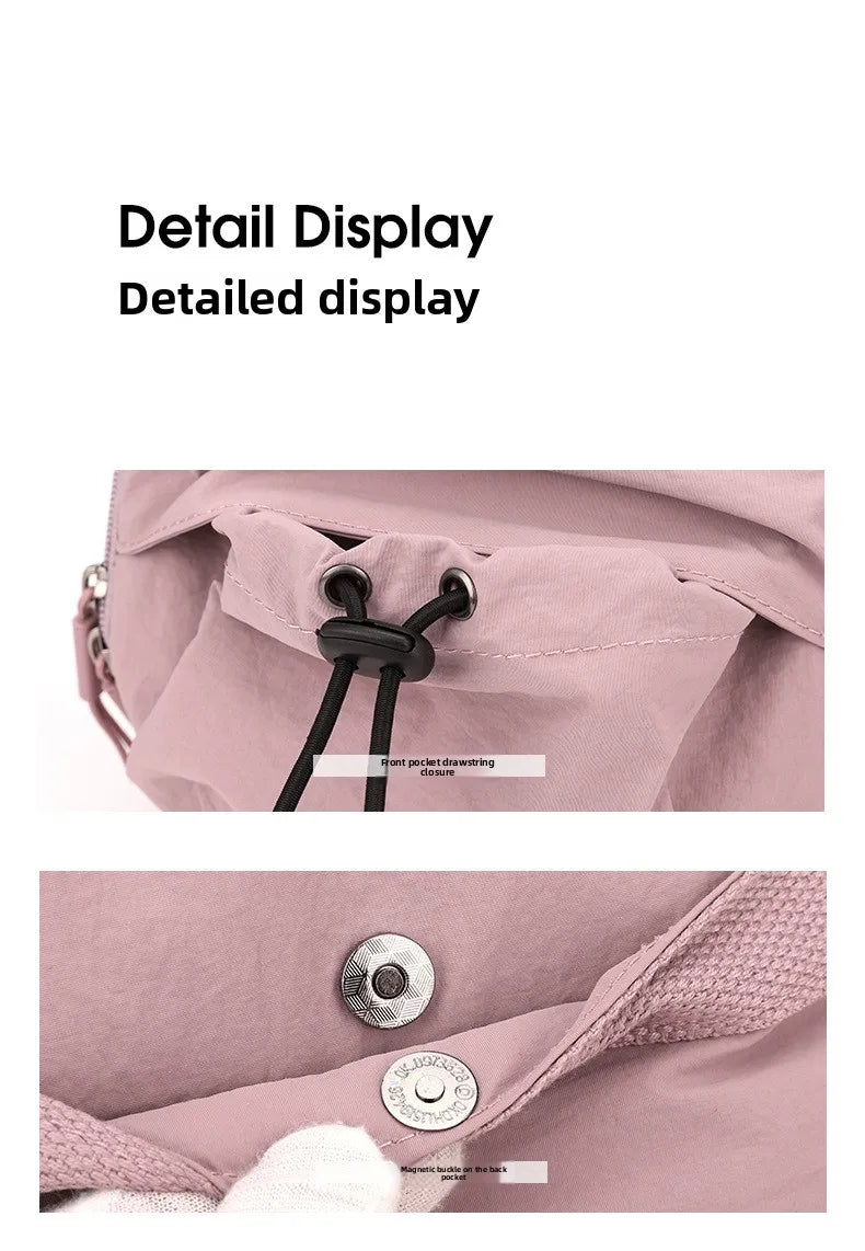 Thickened Waterproof Round Handbag, Single Shoulder Messenger Bag, Versatile Fashion Cross Body Phone Purse Pouch for Going Out