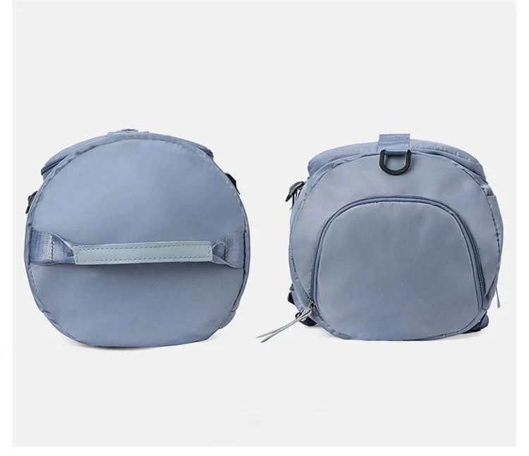 New fitness sport crossbody bag unisex backpack business trip large capacity short travel bag dry and wet separation luggage bag