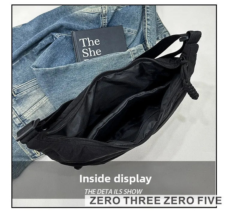 Casual Nylon Hobos Crossbody Bag for Women Designer Shoulder Bags Large Capacity Tote Bag Lady Travel Shopper Bag Female Purses