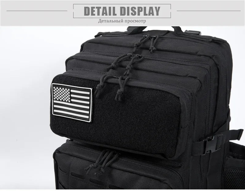 25L/45L Tactical Backpack for Women/men survival Laser Cut Molle Daypack School Bag Gym EDC Rucksack back pack