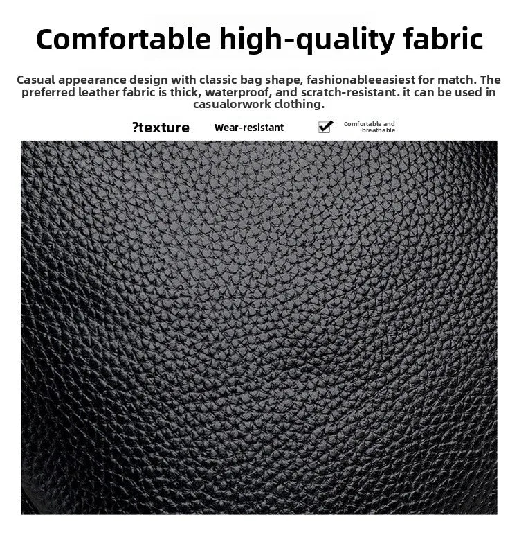 Mini Multifunctional Leather Shoulder Bag for Cellphone/Sport Cross Bags with Headphone Jack, Multi Layer Women's Bag with Cover