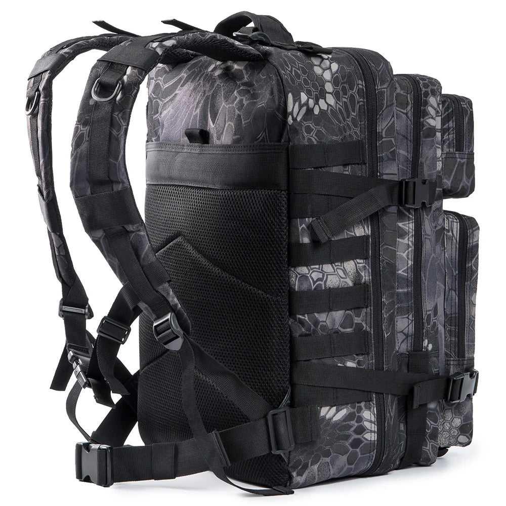 45L Tactical backpack men/women Training Molle Survival Bag GYM Fitness Style Backpacks Outdoor Hiking Trekking Rucksack