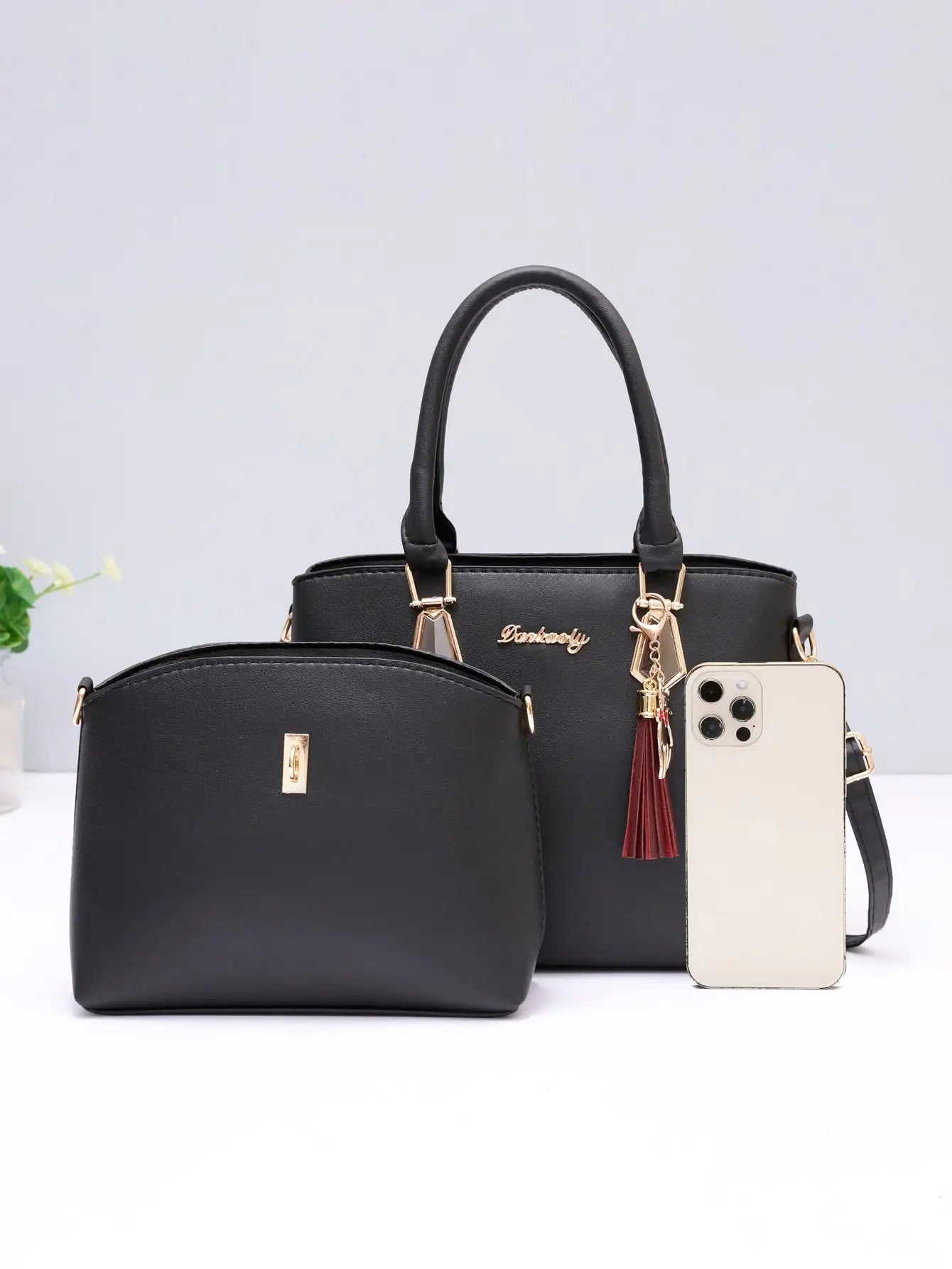 New fashionable large capacity handbag, simple women's handbag, shoulder bag, crossbody bag, mother bag