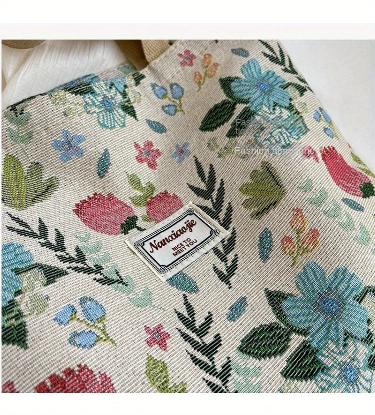 New Fashion Large Capacity Commuter Tote Bag Simple Stylish for College Students, Daily Handbag Shoulder Use