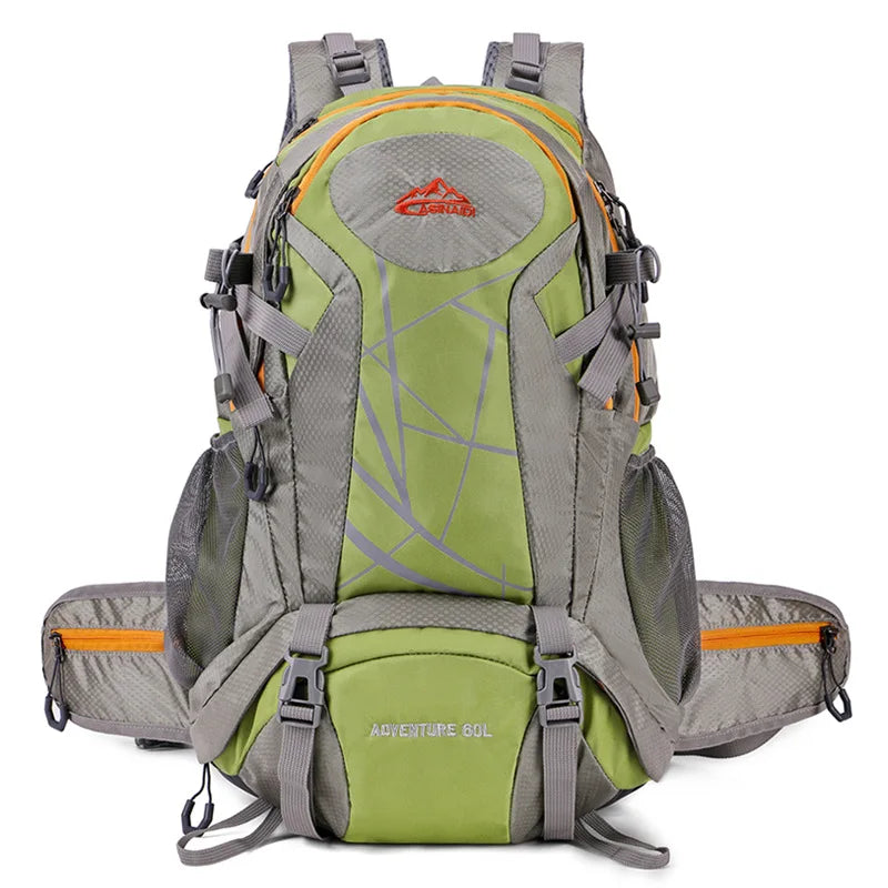 Climbing Camping Backpack Sports Travel Duffel Bag for Men Women with Shoes Outdoor Hikking Cycling Rucksack Luggage Storage Bag