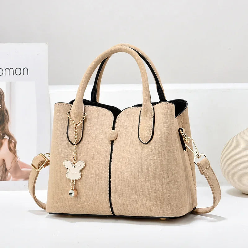 Gift for girlfriend, gift for mother, fashion handbag, simple and large-capacity casual women's messenger bag