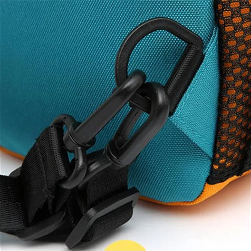 Women Nylon Sling Bag - Adjustable Strap, Multi-Pocket Crossbody Chest Pack for Men Travel & Sports for Daily Commute