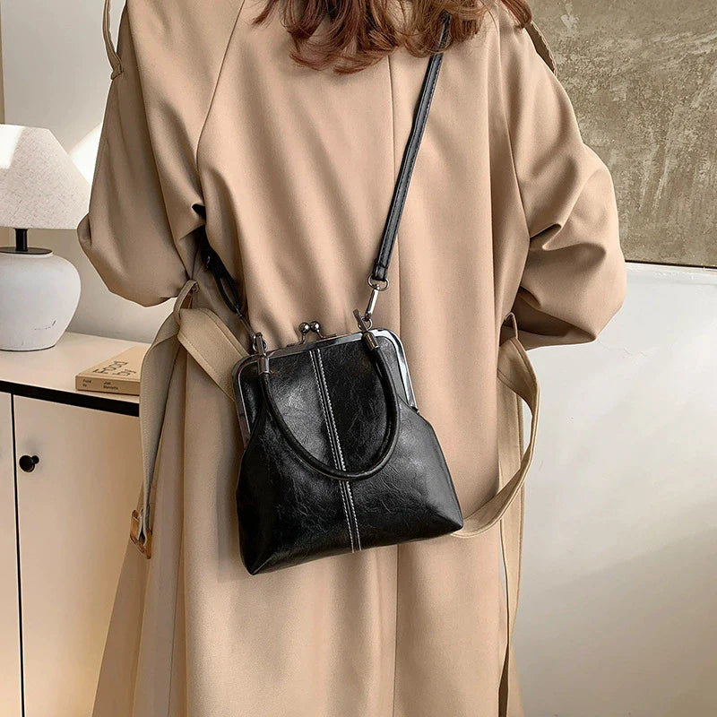 Women's Handbag Crossbody Shoulder Bags Evening Party Totes Makeup Wallet New Fashion Vintage Soft Leather Cosmetic Bag Purse