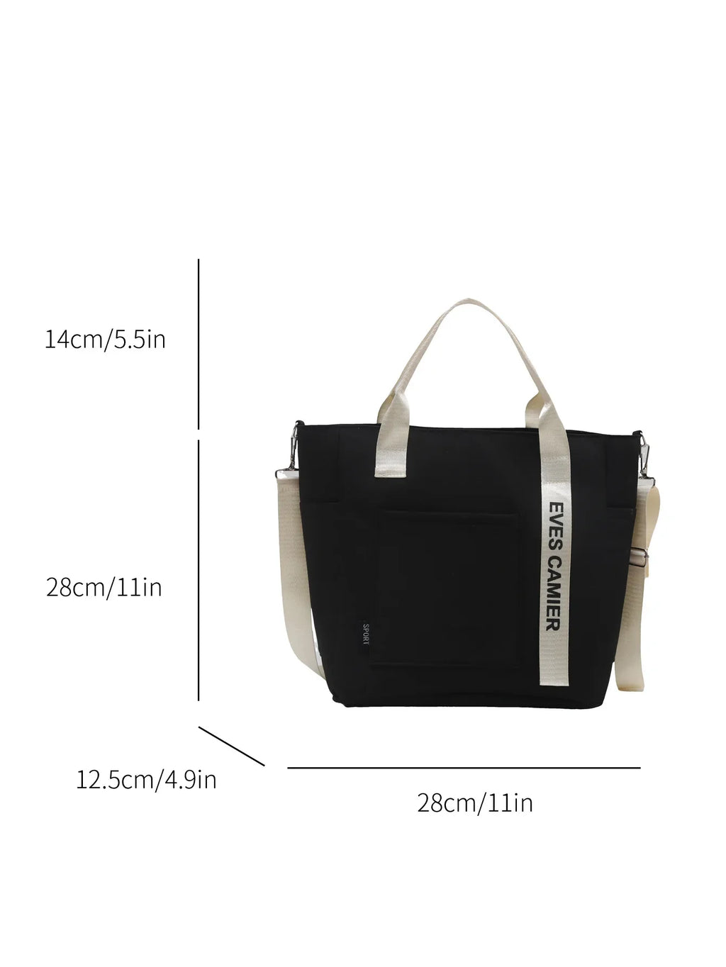 Nylon Handbag Women Campus Student Tote School Bag, Teen Girls Handbags Messenger Bag, Oxford Waterproof Shoulder Crossbody Bags
