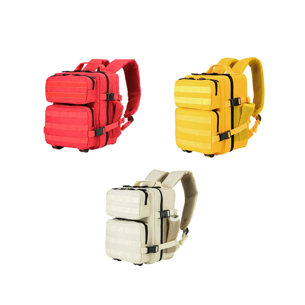 Camping Rucksack 9L Mountaineering Backpack Adjustable Strap Portable Gym Backpack for Sports Workout Travel Hiking Trekking