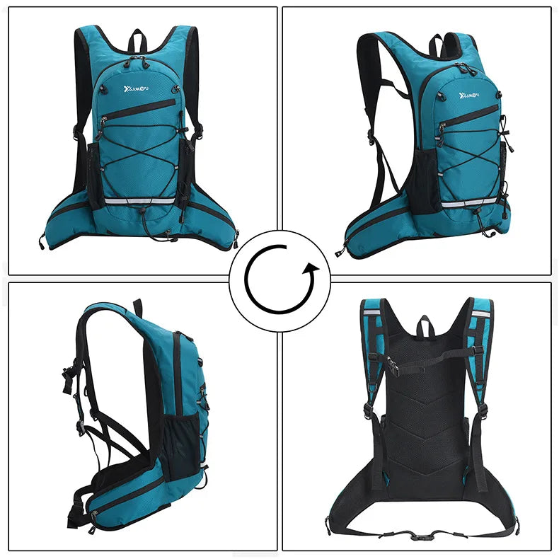 Cycling Lightweight Hydration Backpack Outdoor Sport Hiking Camping Climbing Mountaineering Rucksack Travel Water Daypack Vest
