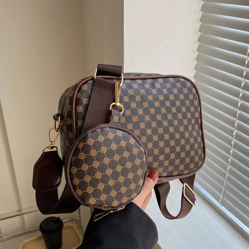 Simple And Trendy Texture, Casual Women's Shoulder Bag With A Foreign Style Strap, Small Hanging Bag, Diagonal Crossbody Small S