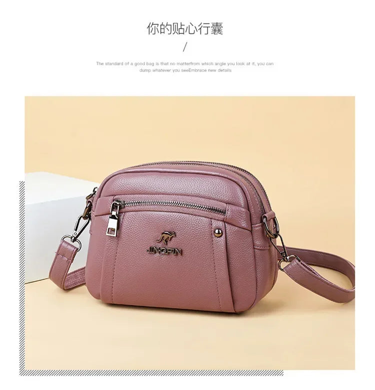 2025 Women's Crossbody Bags New Trendy Single Shoulder Purse Ladies High-end Sense Messenger Mother's Cross-border Handbag