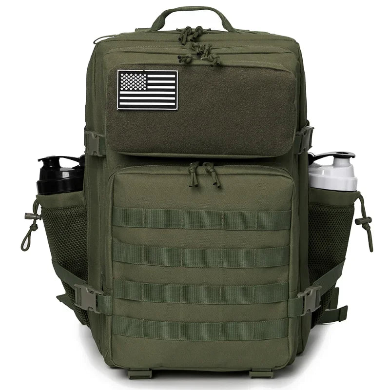 45L Tactical Backpack survival camping equipment back pack Outdoor Hiking Backpacks Witch Bottle Holder Rucksack bags for women