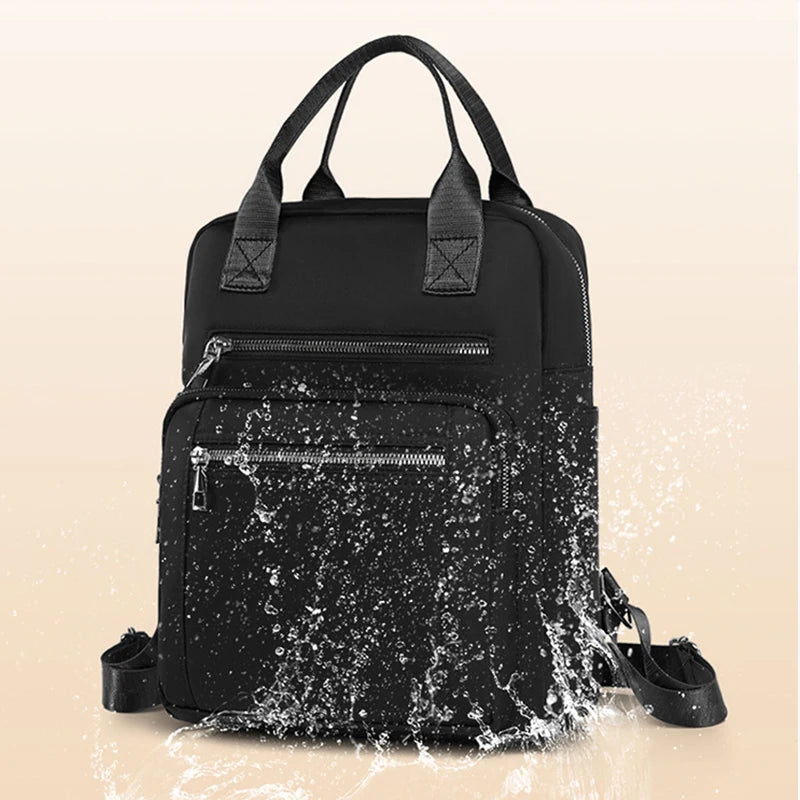 Women Backpack Travel Casual Waterproof Oxford Shoulder Bags Female Large Capacity Handbag Rucksack Multi-function School Pack
