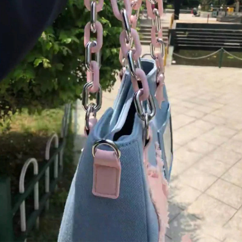 Denim Women Underarm Shopper Totes Large Capacity Designer Hobo Shoulder Bag Luxury Women's Handbag Small Crossbody Bag