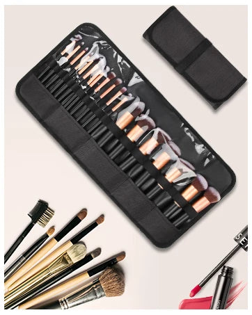 Makeup Bag Portable Cosmetic Bag Large Capacity Travel Makeup Case Organizer Black For Women Toiletry Bag for Girls Traveling