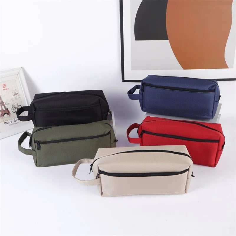 Cosmetic Bag Travel Toiletry Bagwater-Resistant Shaving Bag For Toiletries Accessories Foldable Storage Bags With Divider And Ha