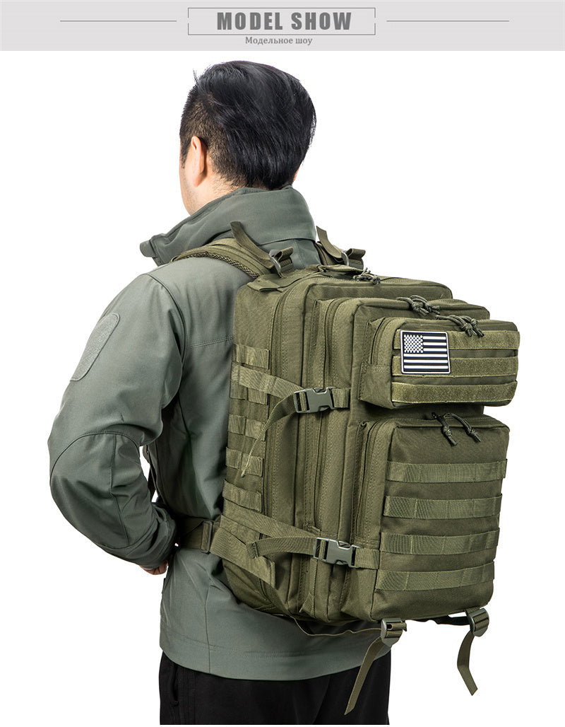 45L Tactical Backpack For Men Molle 3 day survival Backpack Hunting Camping Hiking GYM Rucksack Survival Bug Out Bag