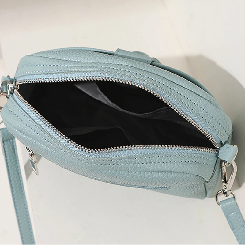 Fashion Brands Shoulder Bags For Women Simple PU Leather Crossbody Bag Shopping Phone Purse Female Messenger Handbag Pouch