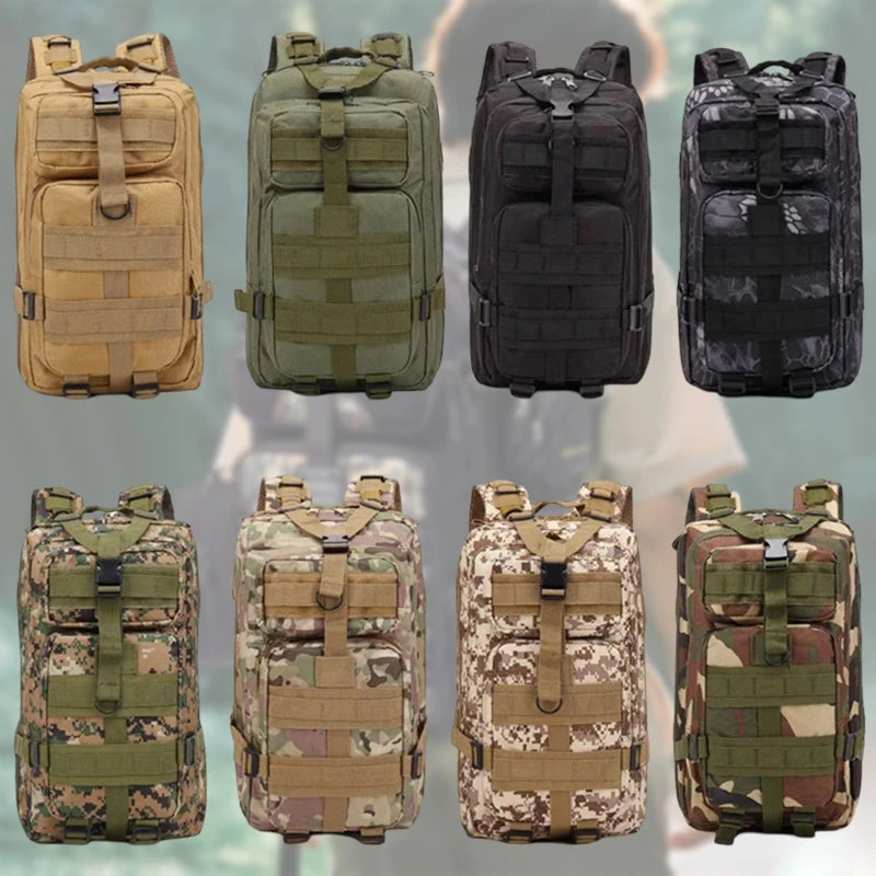 30L Mountain Tactical Backpacks Waterproof Trekking Fishing Hunting Climb Bag Outdoors Sports Hiking Camping Travel Rucksacks